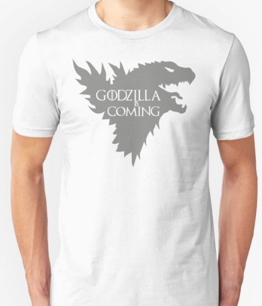 Camiseta Game of Thrones Godzilla is coming