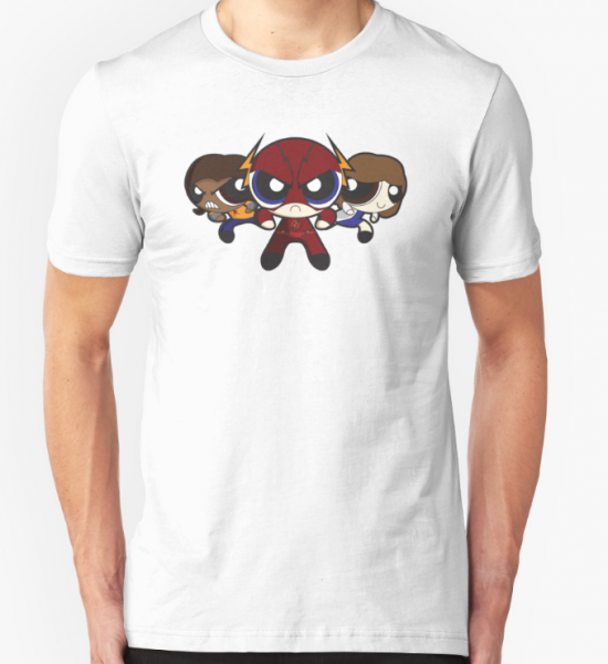Camiseta Turma do Flash Super Poderosos