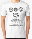 Camiseta Supernatural Exorcismo Branca