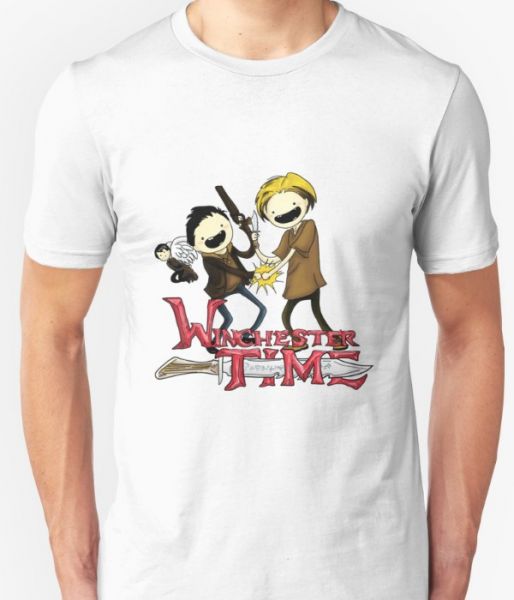 Camiseta Supernatural Winchester Time