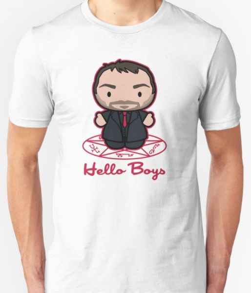 Camiseta Supernatural Hello boys