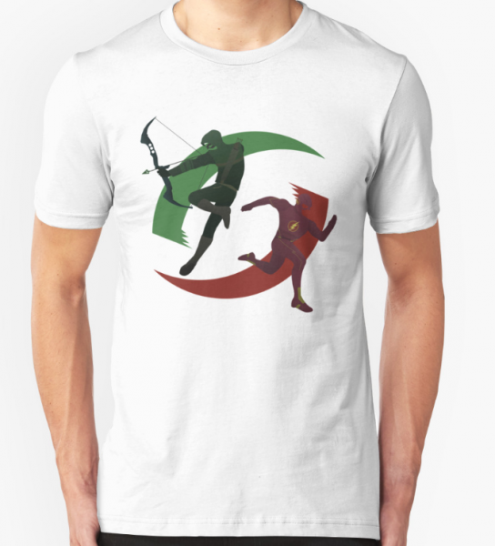 Camiseta Flash e Arrow