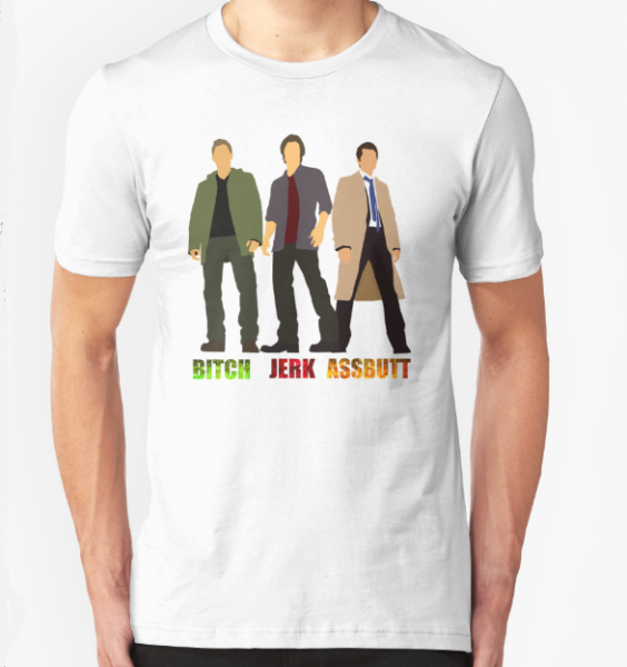 Camiseta Bitch Jerk Assbut - Supernatural